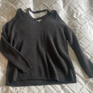 AE oversized sweater with strap across the neck.